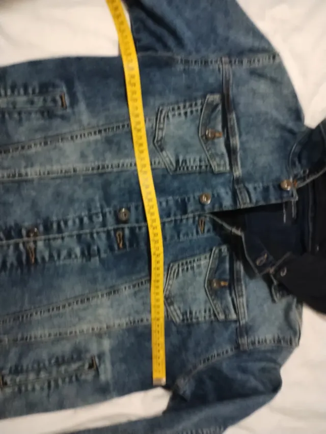Chaqueta vaquera con capucha Talla 14