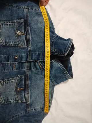 Chaqueta vaquera con capucha Talla 14