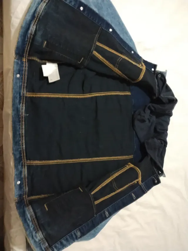 Chaqueta vaquera con capucha Talla 14