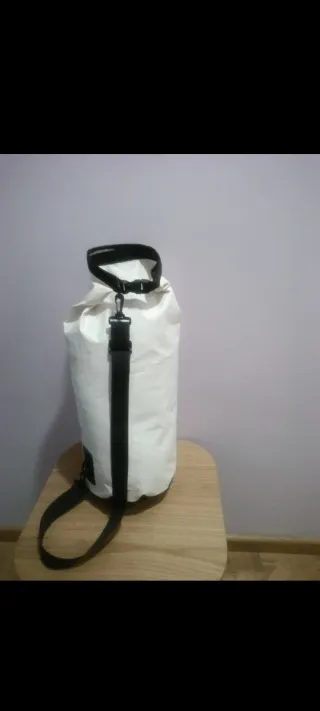 Mochila Dry Bag 20 Litros Blanca