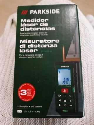 Medidor Láser Parkside PLEM 50 D5