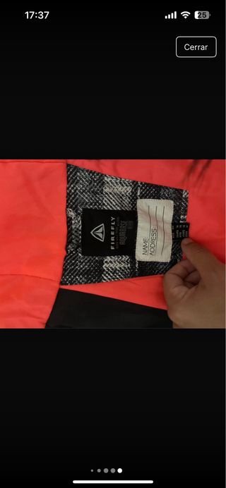 Chaqueta anorac invierno talla 14 años