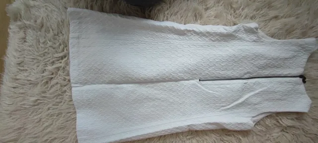 Vestido Desigual blanco con estampado