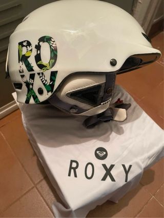 Casco de esquí Roxy blanco