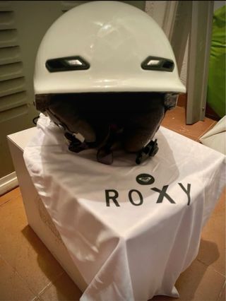 Casco de esquí Roxy blanco