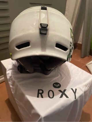 Casco de esquí Roxy blanco