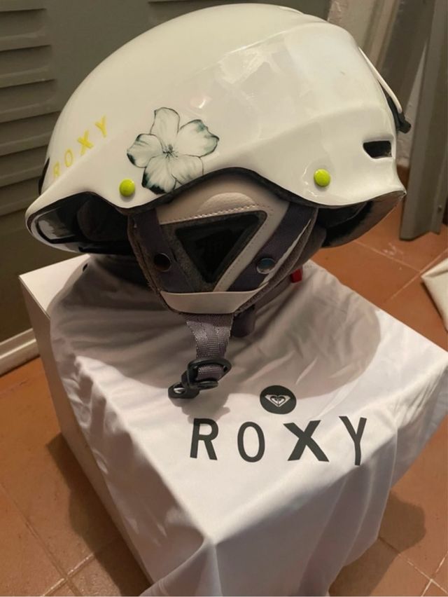 Casco de esquí Roxy blanco