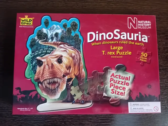 Lote 6 juegos: 5 puzzles y 1 parchís