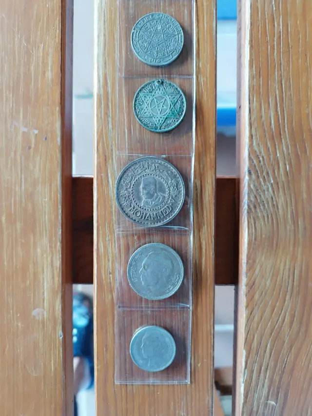 Monedas antiguas Mohamed V