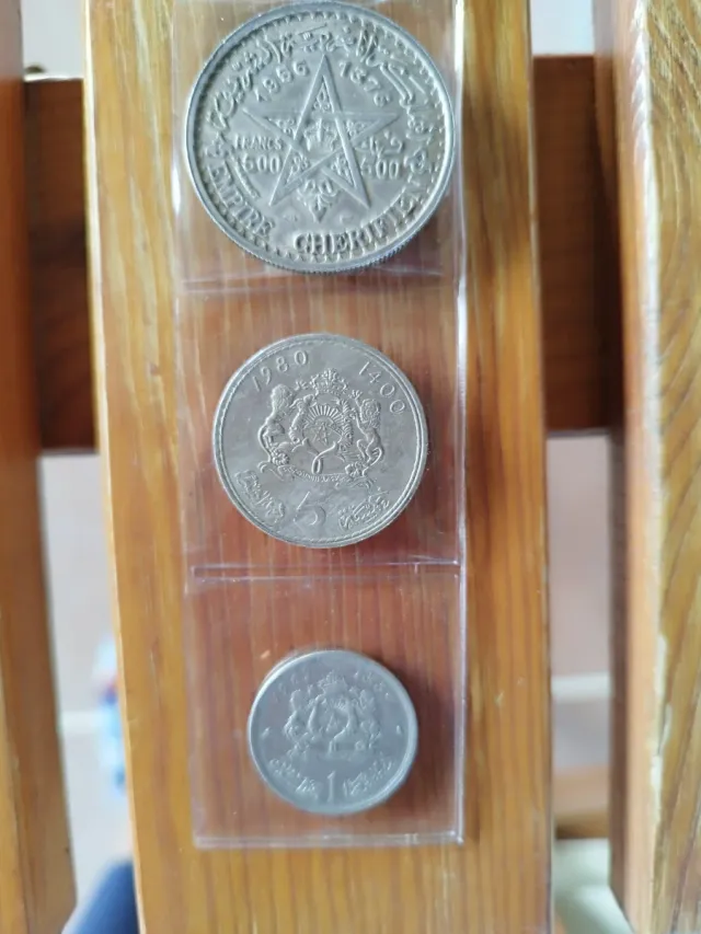 Monedas antiguas Mohamed V