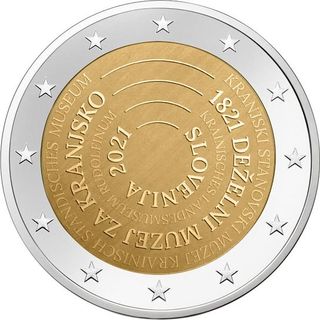 2 EUROS CONMEMORATIVOS ESLOVENIA 2021