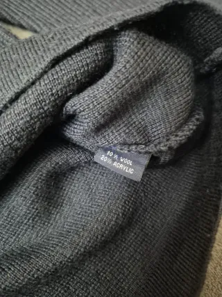 Maglioncino Polo Ralph Lauren Lana Blu Navy XL