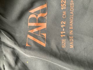 Chubasquero Cortavientos Zara 11-12 años