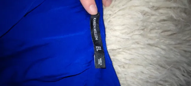 Vestido azul Klein Karen Millen