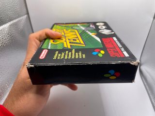 Super Nintendo Snes Super Tennis Snsp-St-Ita Compl