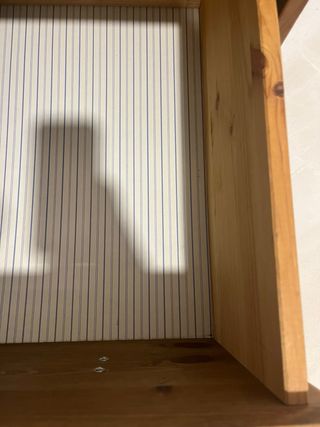 Cómoda de madera con 7 cajones