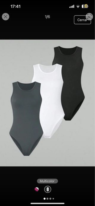 3 Bodys S Multicolor