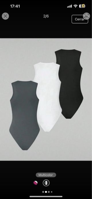 3 Bodys S Multicolor