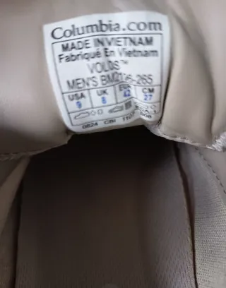 Zapatillas Columbia Beige y Marrón