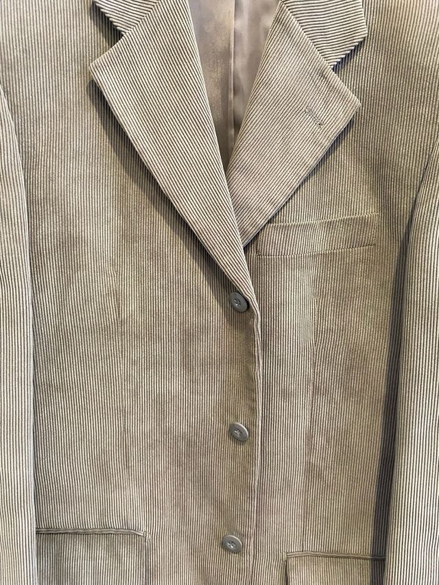 Americana de pana marrón talla M