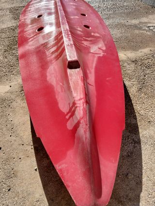 Piragua 2+1 plazas roja