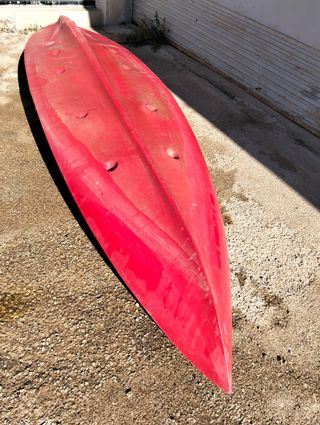 Piragua 2+1 plazas roja