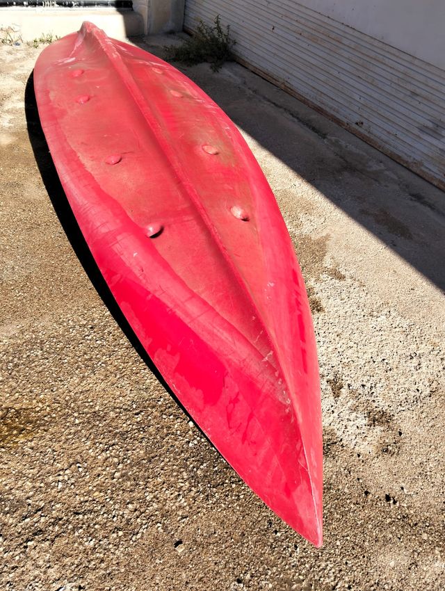 Piragua 2+1 plazas roja