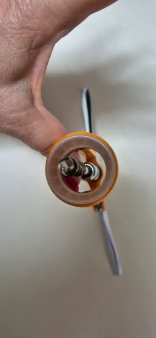 Cavatappi Arancione Metallo e Plastica