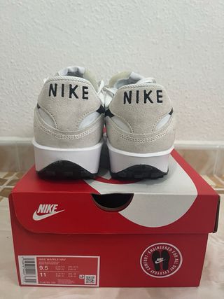 Zapatillas Nike Waffle Nav Beige/Blanco