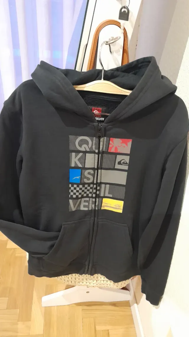 Chaqueta Quiksilver cremallera niño 12 años