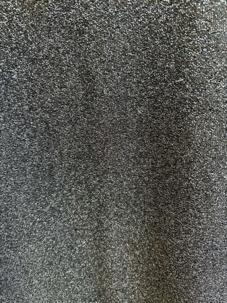 Vestido fiesta Zara plateado Talla S