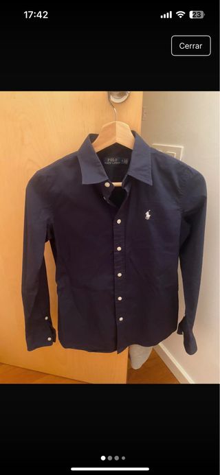 Camisa Polo Ralph Lauren Mujer Talla XS