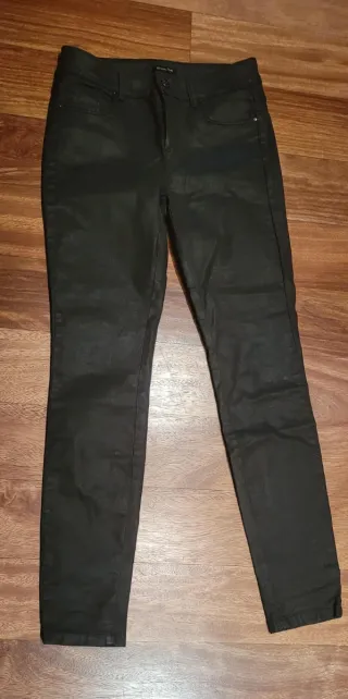 Pantalón encerado Massimo Dutti