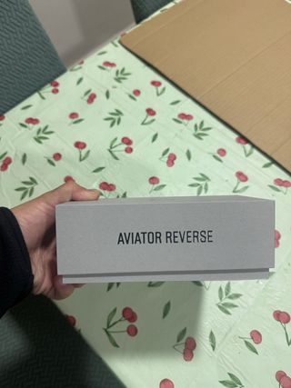 Gafas Ray-Ban Aviator Reverse Negras polarizadas