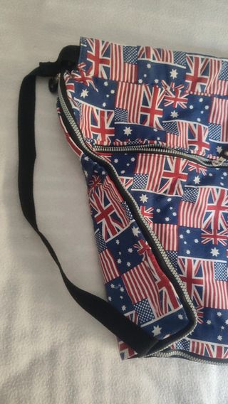 Mochila saco con cremallera ampliable