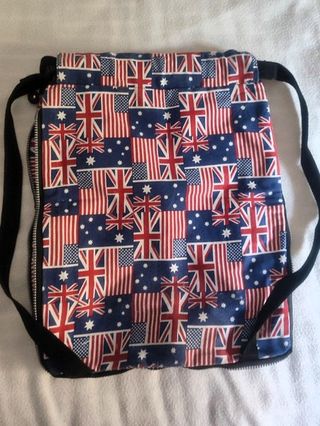 Mochila saco con cremallera ampliable