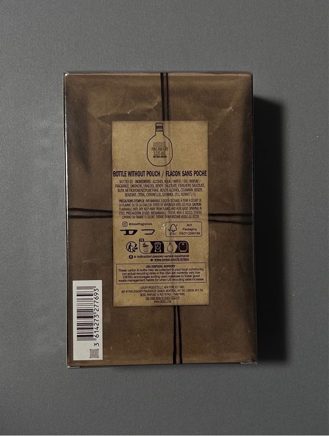 Diesel Fuel For Life Homme Eau de Toilette 125ml