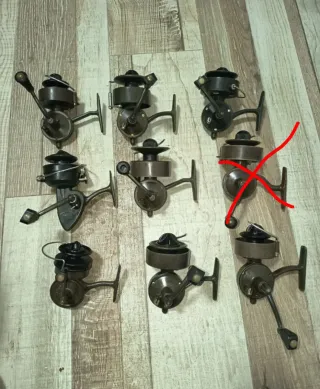 Carretes de pesca Sagarras antiguos