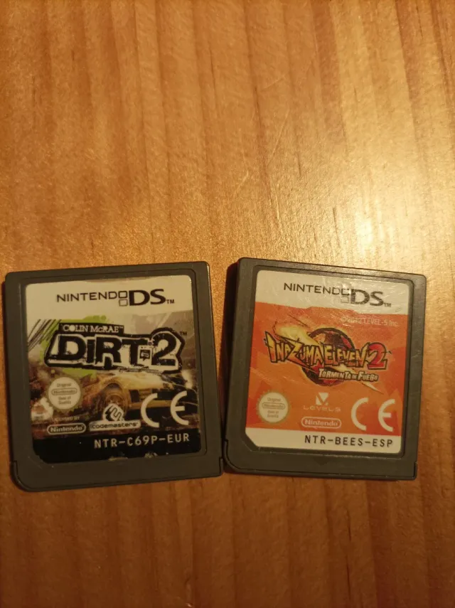 2 Giochi Nintendo DS: Dirt 2 e Inazuma Eleven 2