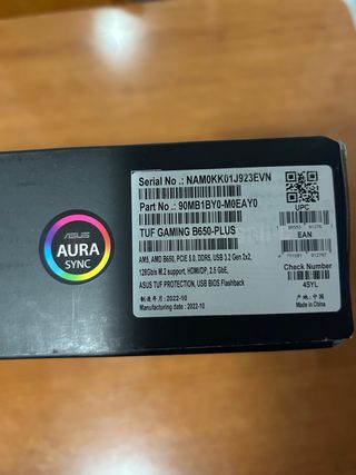 Placa Base ASUS TUF GAMING B650-PLUS