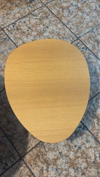 3 Mesas Centro Eclipse Madera y Metal