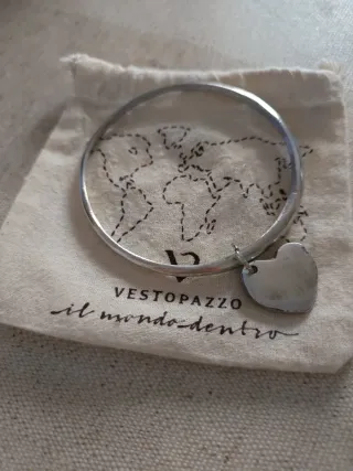 Pulsera Vestopazzo Corazón Plata