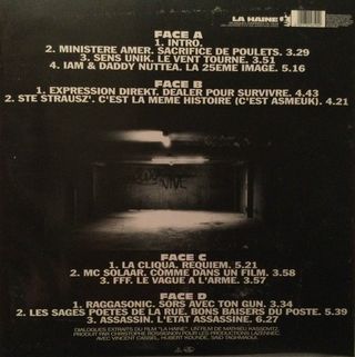 La Haine - 2xLp Vinile Rosso Limited Edition Nuovo