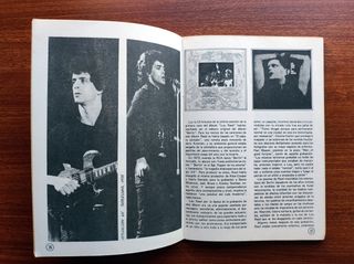 Lou Reed y Velvet U.- Rock Comix - Portada Nazario