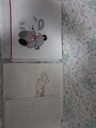 2 Juegos Sábanas Cuna 60x120