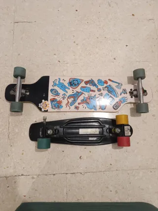 Longboard, Penny Board y Casco