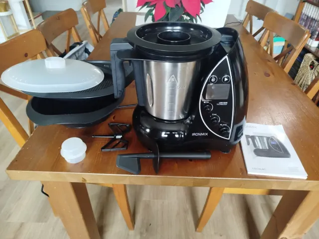 Robot de Cocina Ironmix Negro