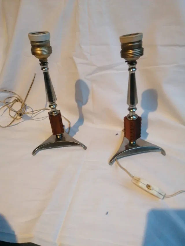 Casquillos Lámparas Vintage Metal