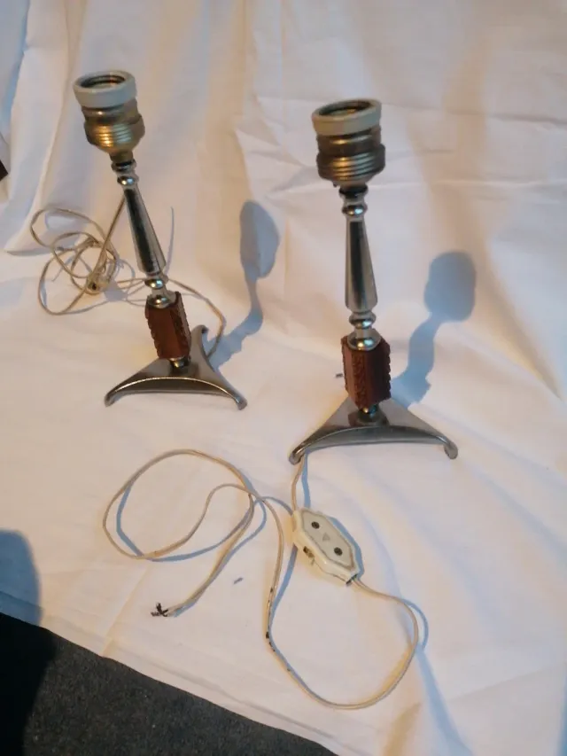 Casquillos Lámparas Vintage Metal