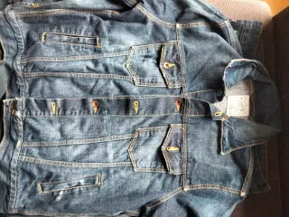 Chaqueta vaquera L y pantalon (44)